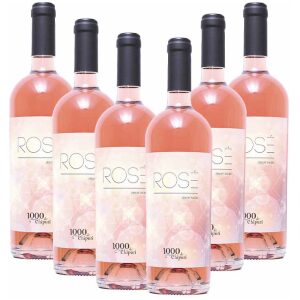 1000 Visages Rose 6 x 750 ml