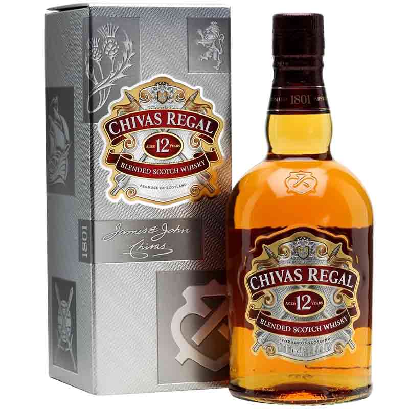 Whisky Chivas Regal Réserver 12 Ans - Au Meilleur Prix