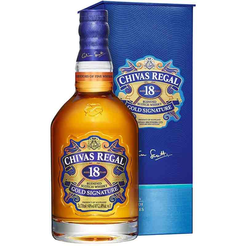 Whisky Chivas Regal 18 ans  Alcools fins et spiritueux de qualité